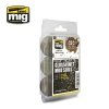 AMMO of Mig Jimenez 7442 GLOSSY WET MUD SOILS 3x35ml